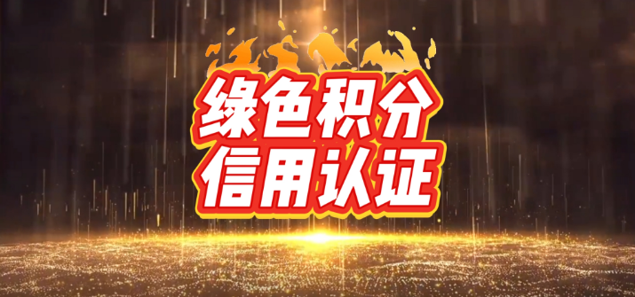浏阳绿色消费积分电子商务信用认证企业证书办理